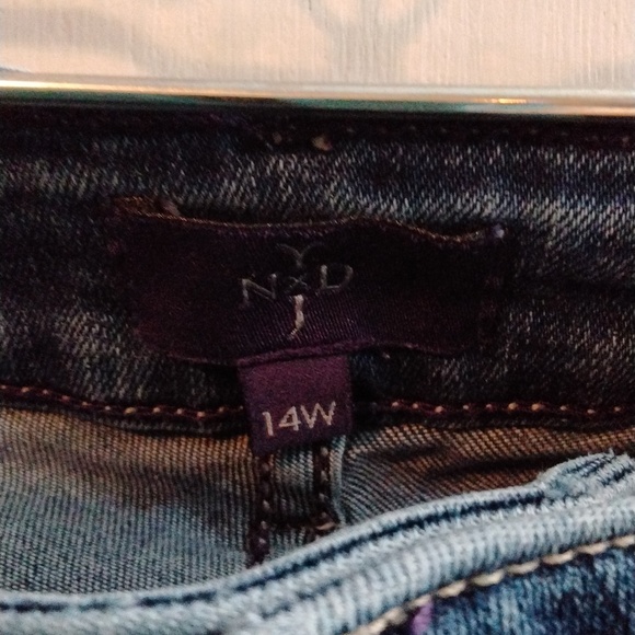 NYDJ Women's Loena Boyfriend Jeans. Size 14W - Picture 8 of 8